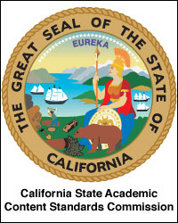 California State Academic Content Standards Commission seal