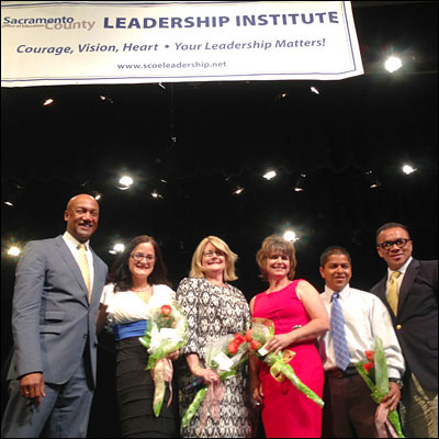 SCOE Leadership Institute Executive Director Dr. L. Steven Winlock and colleagues