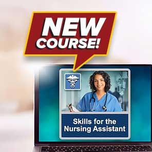New course graphic: skills for the nursing assistant