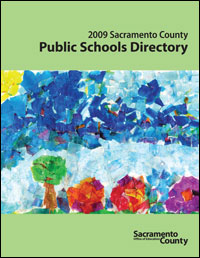 2009 Sacramento County Public Schools Directory cover