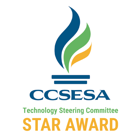 CCSESA Technology Steering Committee Star Award logotype